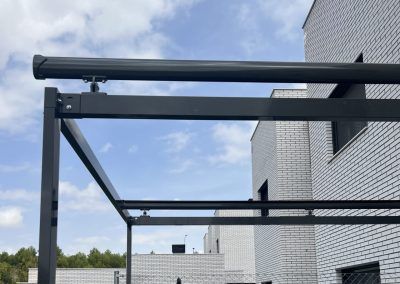 instalación de toldos veranda en Madrid - trabajos realizados