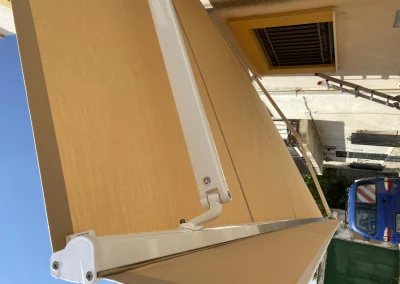 Lona para toldo - trabajo realizado en Madrid