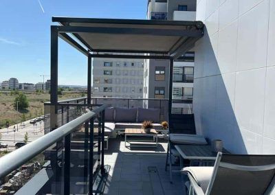 toldos veranda en Madrid instalados - Toldos Vallekas