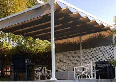 Toldos y cenadores para terrazas en Madrid