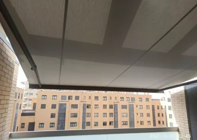 Instalación de toldos extensibles en Madrid - fabricación propia
