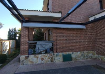 pérgola convencional en Madrid - Toldos Vallekas