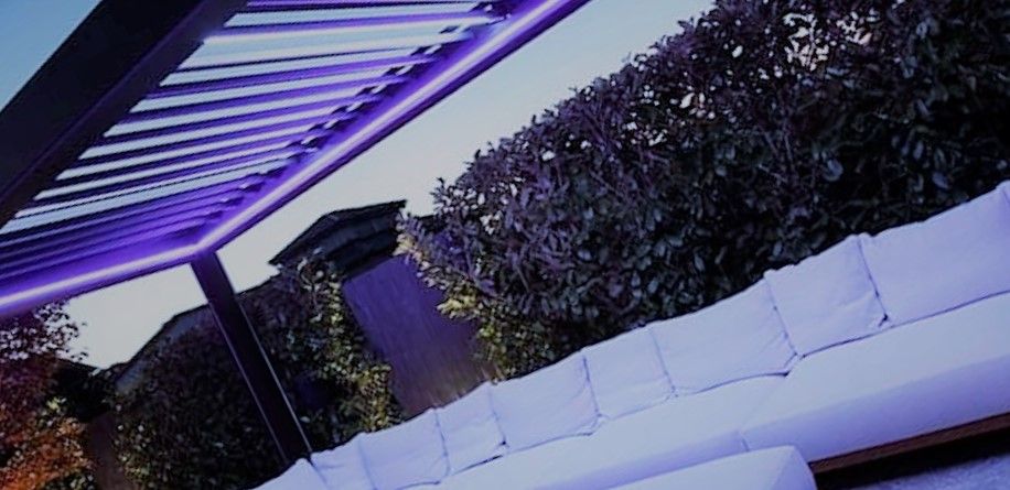 Beneficios de los toldos de iluminación LED integrada