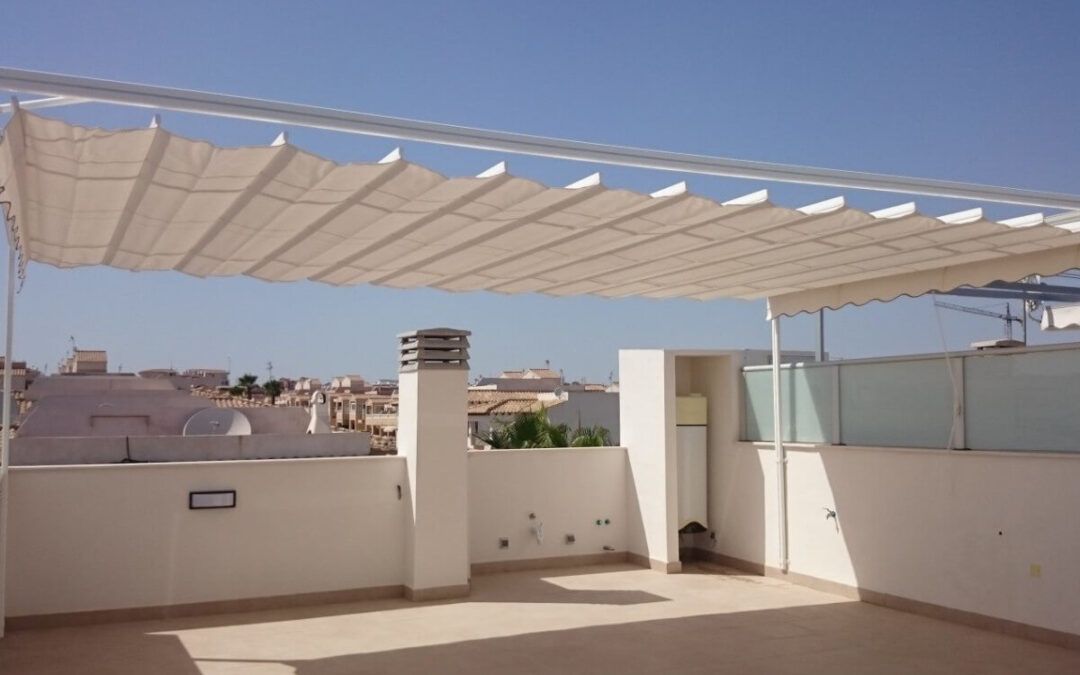 Pérgola en Madrid, para áticos y terrazas